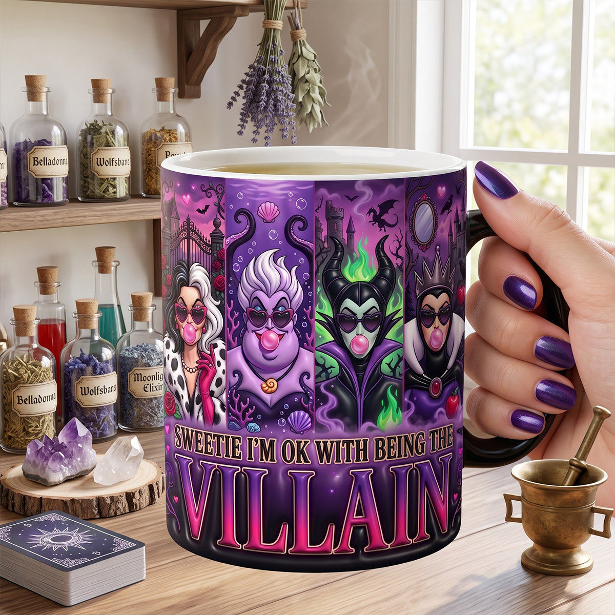 Enchanted Magic Mug - Personalized Gifts For Fantasy Lovers 03NATN070826