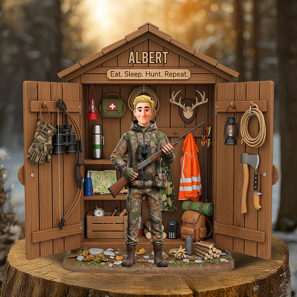 Hunting Acrylic Plaque - Personalized Gifts For Hunters 02ohqn230625-Homacus