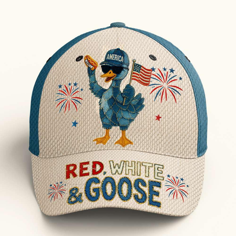 Freedom Goose Classic Cap Personalized 4th of July Gifts 02NADT030625-Homacus