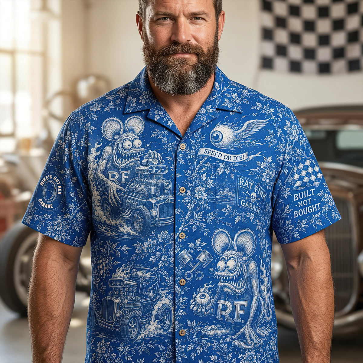 Top Speed Hawaiian Shirt- Personalized Gifts For Hot Rod Lover 04QHDT100726