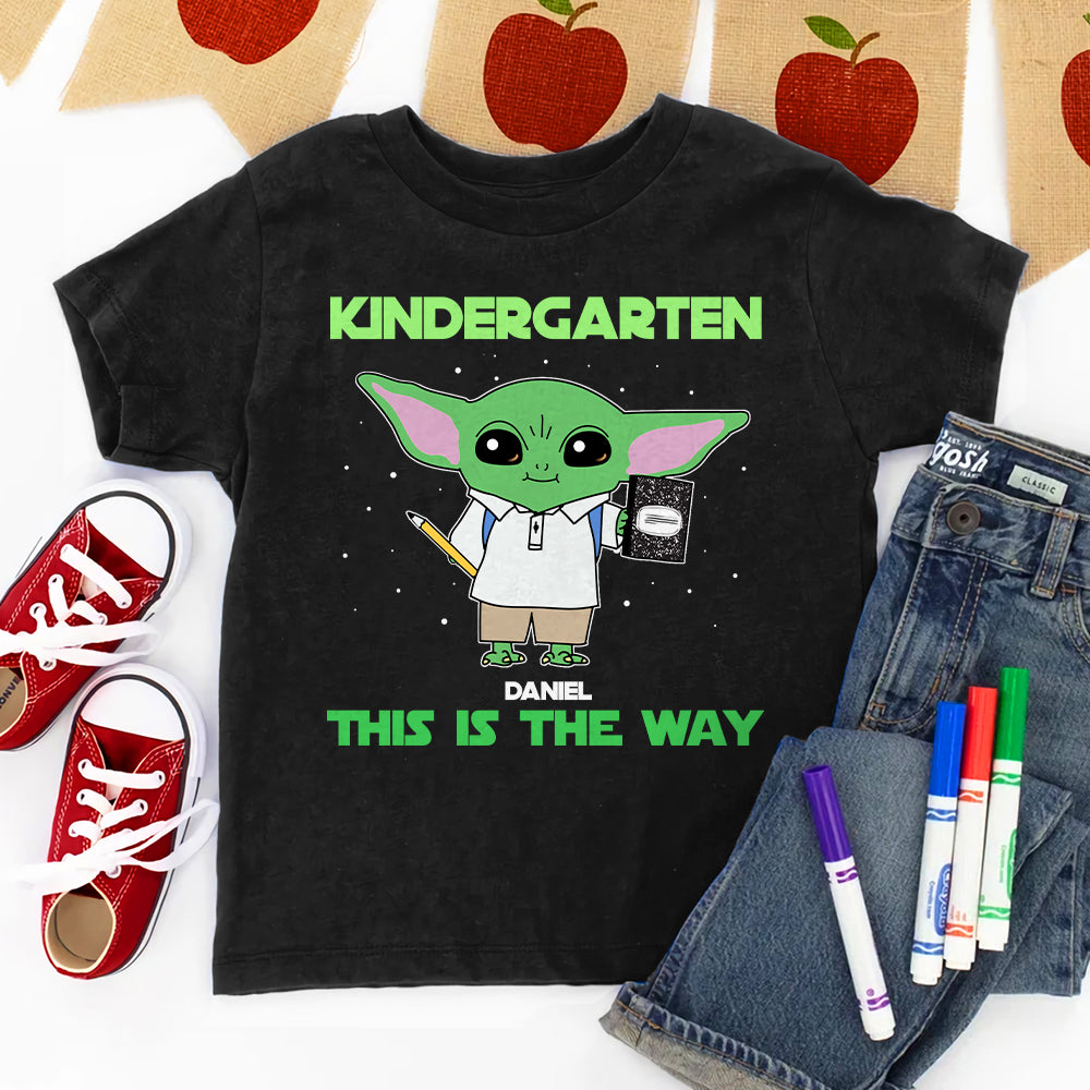 Personalized Gifts For Kids Shirt This Is The Way 02HUHN090722-Homacus