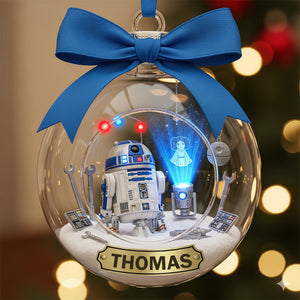 Fantasy Fans Christmas Ornament - Personalized Gifts For Cosmic Lovers 04hylu050925-Homacus