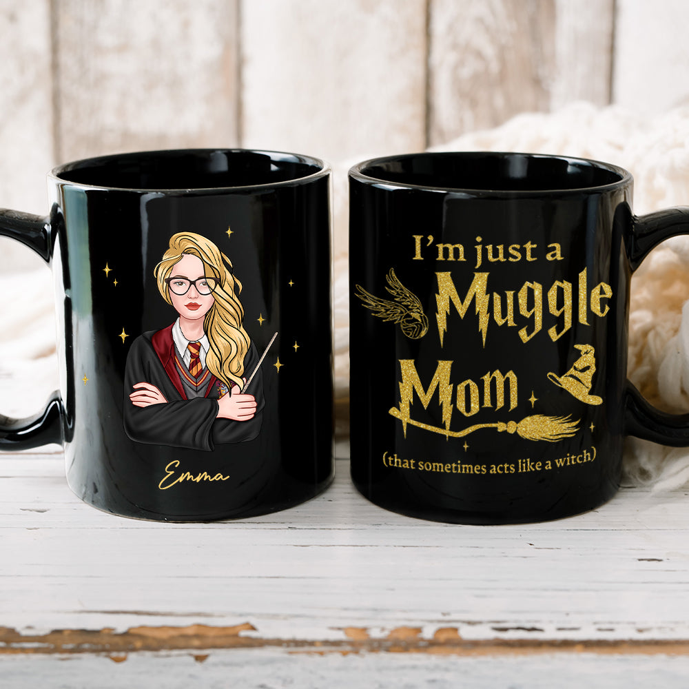 Personalized Gifts For Mom Coffee Mug I'm Just A Mom 03TOHN260224TM-Homacus