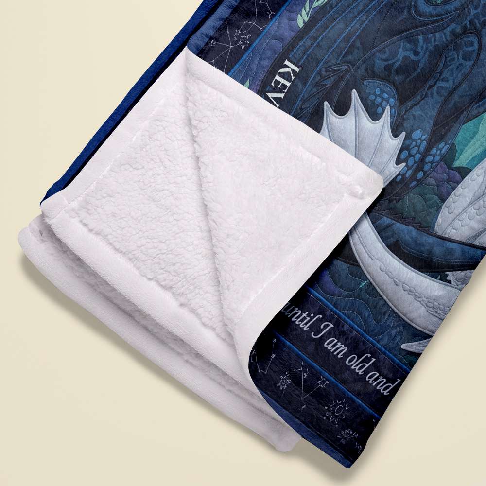 Darkness of Love Blanket - Personalized Gift For Couple 01NADT180625-Homacus