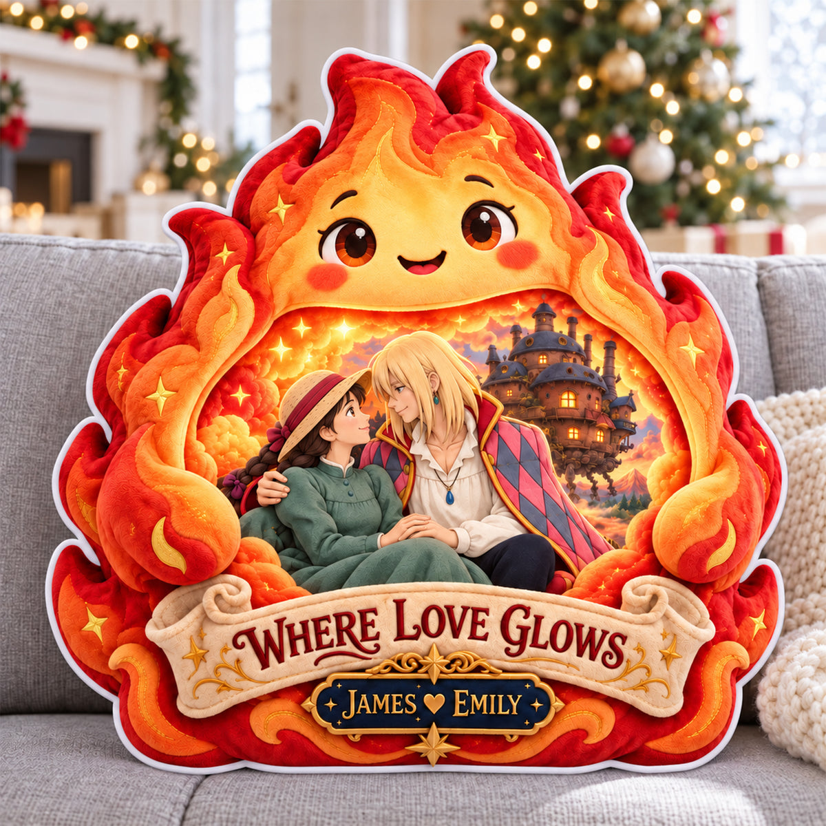 Magical Love Story Pillow - Personalized Gifts For Couple 05HAQN280926