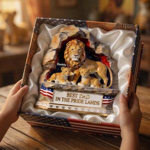 Best Dad Acrylic Plaque - Personalized Gifts For Dad 04pglu010526-Homacus
