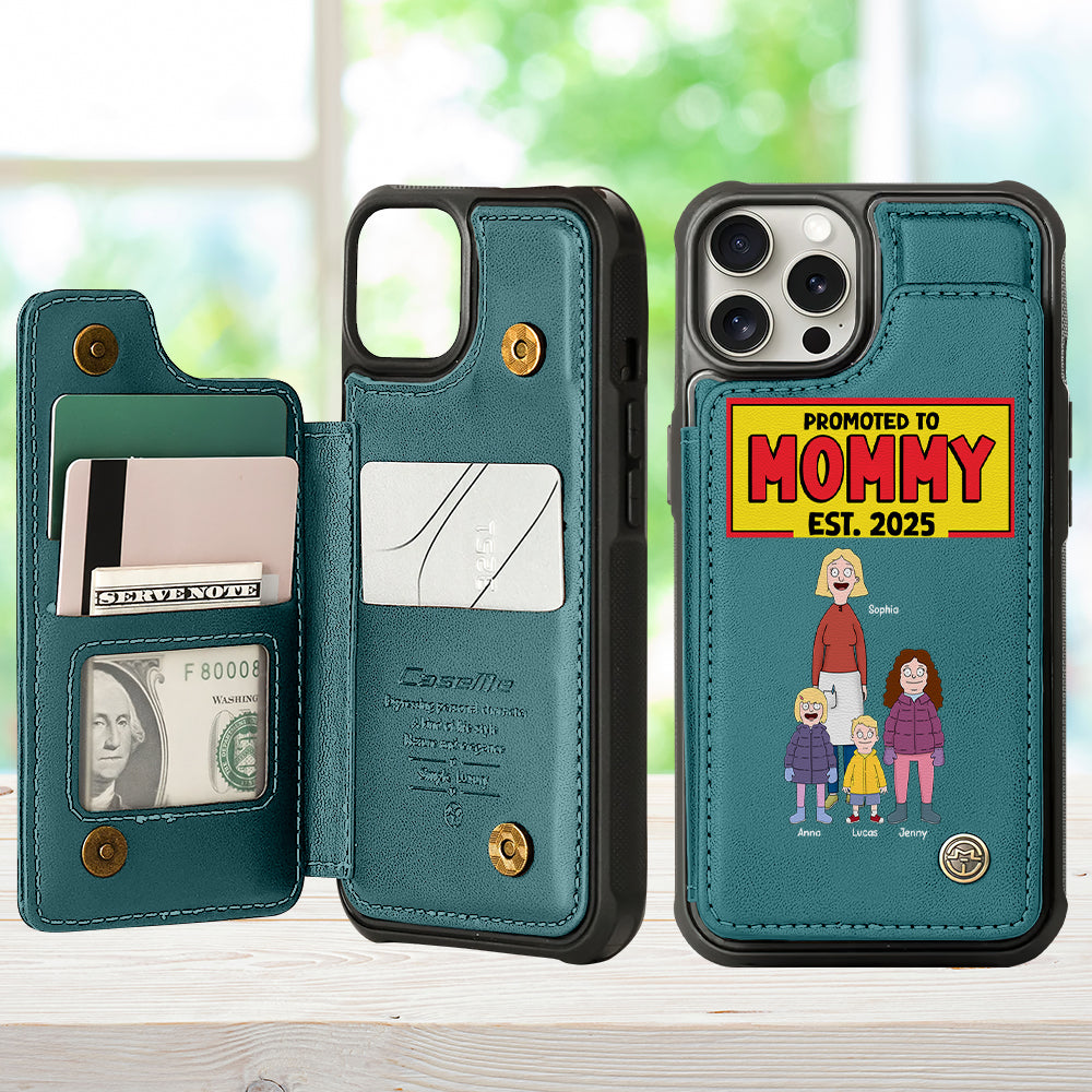 Personalized Gifts For Parent Leather Flip Wallet Phone Case 03totn100325hg-Homacus