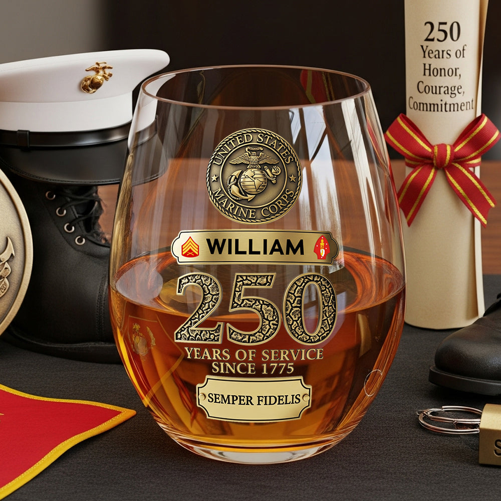 Military 250th Anniversary Glass Egg Cup Personalized Gifts For Veteran 01ohtn060825-Homacus
