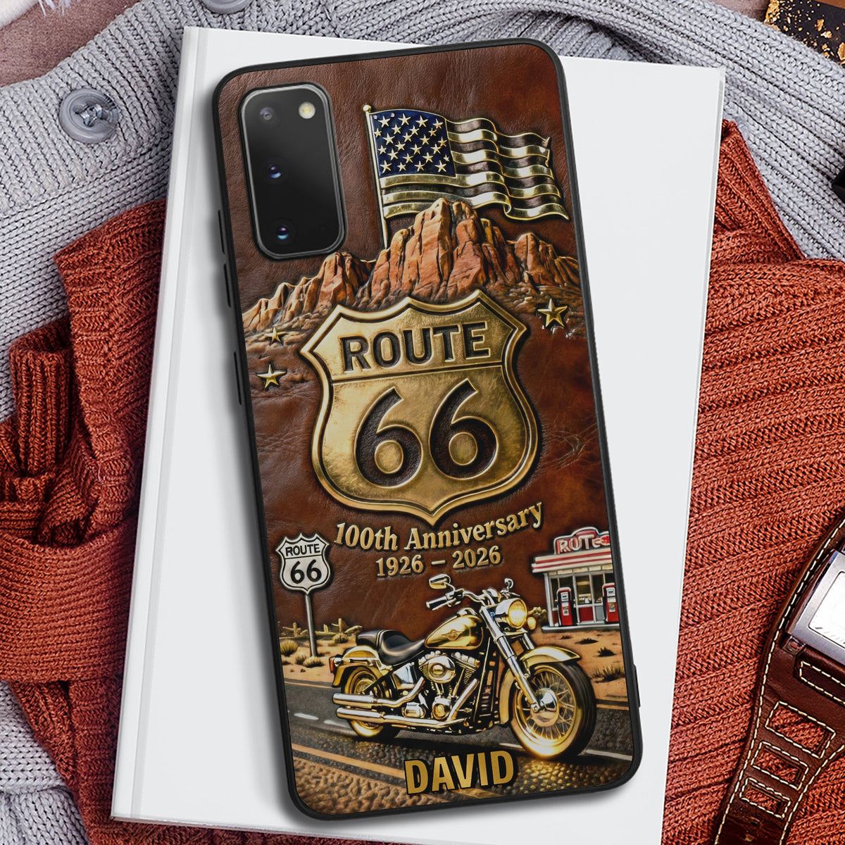 100th Anniversary Motorcycle Phone Case – Personalized Gifts For Bikers 04naqn060226-Homacus