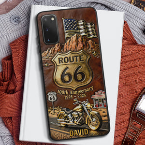 100th Anniversary Motorcycle Phone Case – Personalized Gifts For Bikers 04naqn060226-Homacus