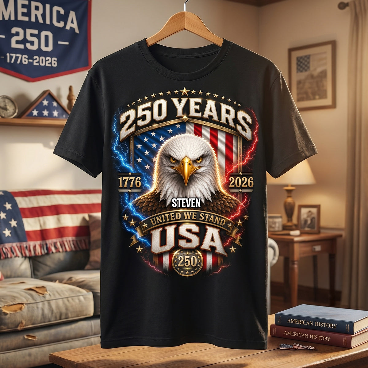 America 250th Anniversary Shirt - Personalized Gifts For Patriots 05todh290526-Homacus