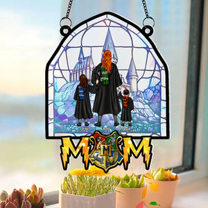 Personalized Gifts For Mom Suncatcher Window Hanging Ornament 01httn240424tm Mother's Day-Homacus