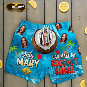 Funny Men's Beach Shorts Custom Photo Gifts For Him 02ohtn250725-Homacus