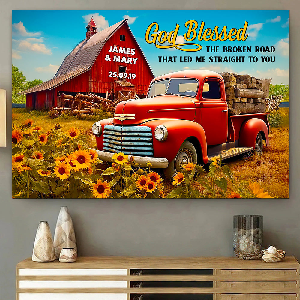 Personalized Gifts For Couple Farmer Canvas Print 01ACDT111224-Homacus