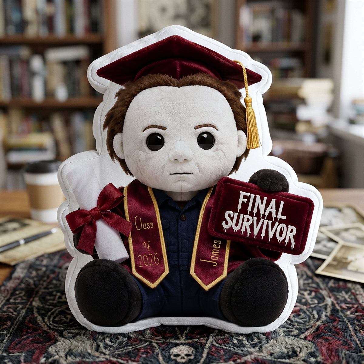 Final Survivor - Celebrate Graduation Custom Shape Pillow - Personalized Gifts For Graduates 01pata130526-Homacus