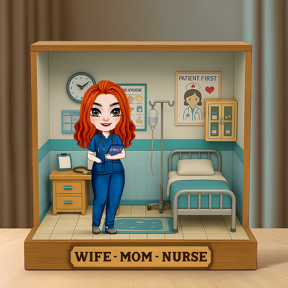 Personalized Gifts For Nurse Mom Plaque 04napu150425-Homacus