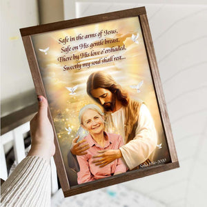 Custom Photo Gifts For Heaven Jesus Canvas Print 01HUMH311224-Homacus