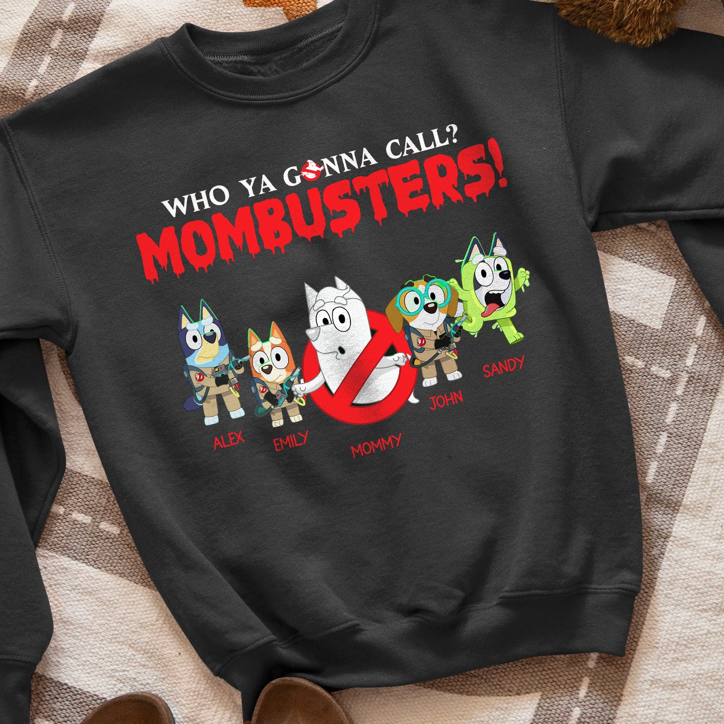 Personalized Gifts For Mom Shirt Who Ya Gonna Call? Mombusters! 03KAHN160324-Homacus