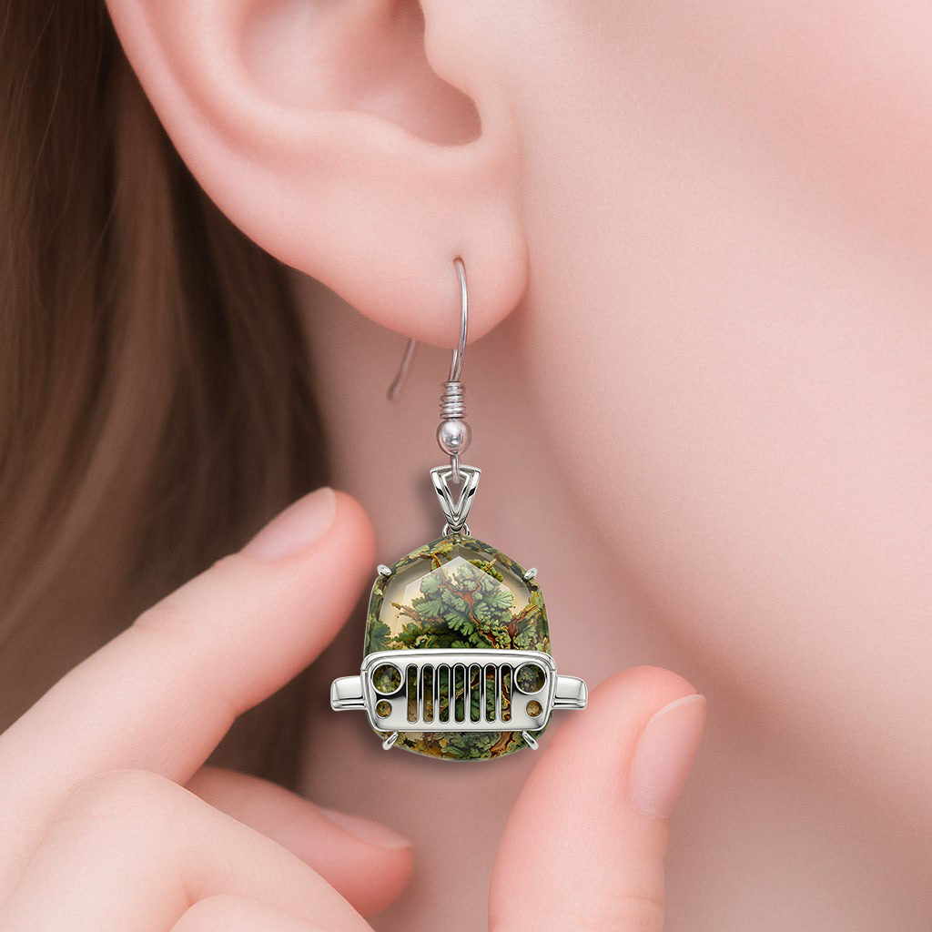 Off-Road Souls Earrings - Personalized Gifts For Off-road Girl 03QHLU140725-Homacus