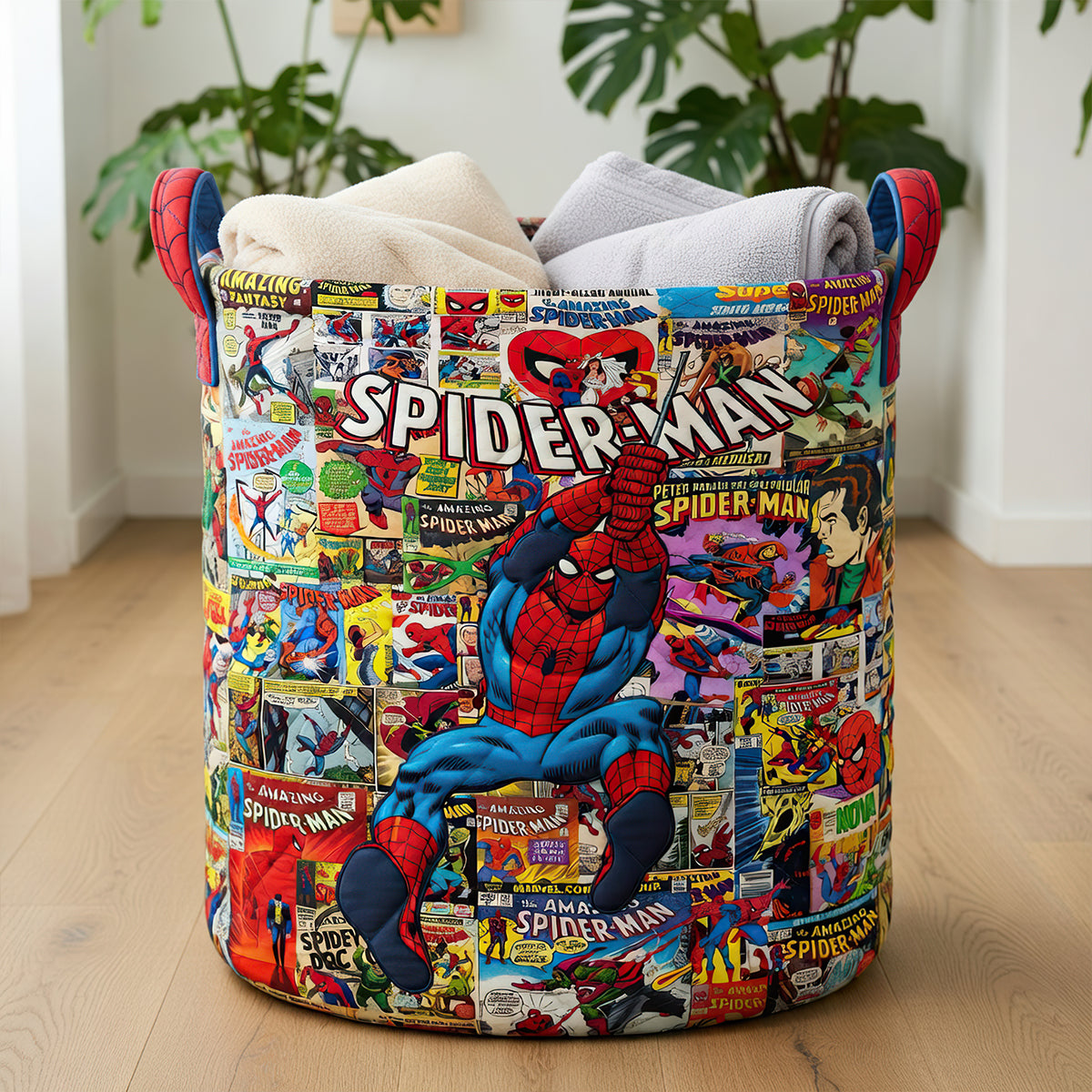 Action Hero Laundry Basket - Personalized Gift For Kids 06NADT290726