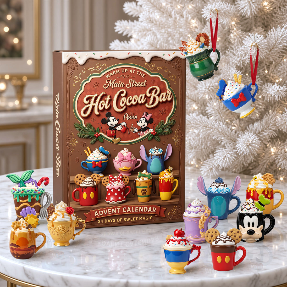 Fantasy Hot Cocoa Bar Advent Calendar Blind Box, Personalized Gifts 01qhlu271026-Homacus