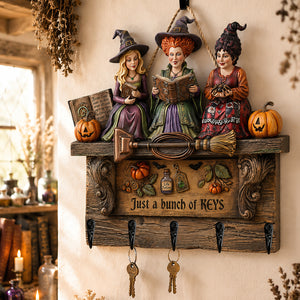 Sassy Triple Witch Key Hanger, Personalized Gifts For Witch Lovers 03qhdt250726-Homacus