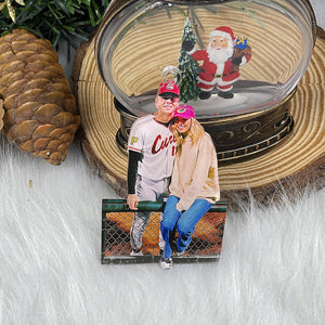 Custom Photo Gifts for Baseball Couple Ornament 47acvp140924-Homacus