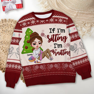 Personalized Gifts For Knitting Lover Ugly Sweater 01TOLU021124HH-Homacus