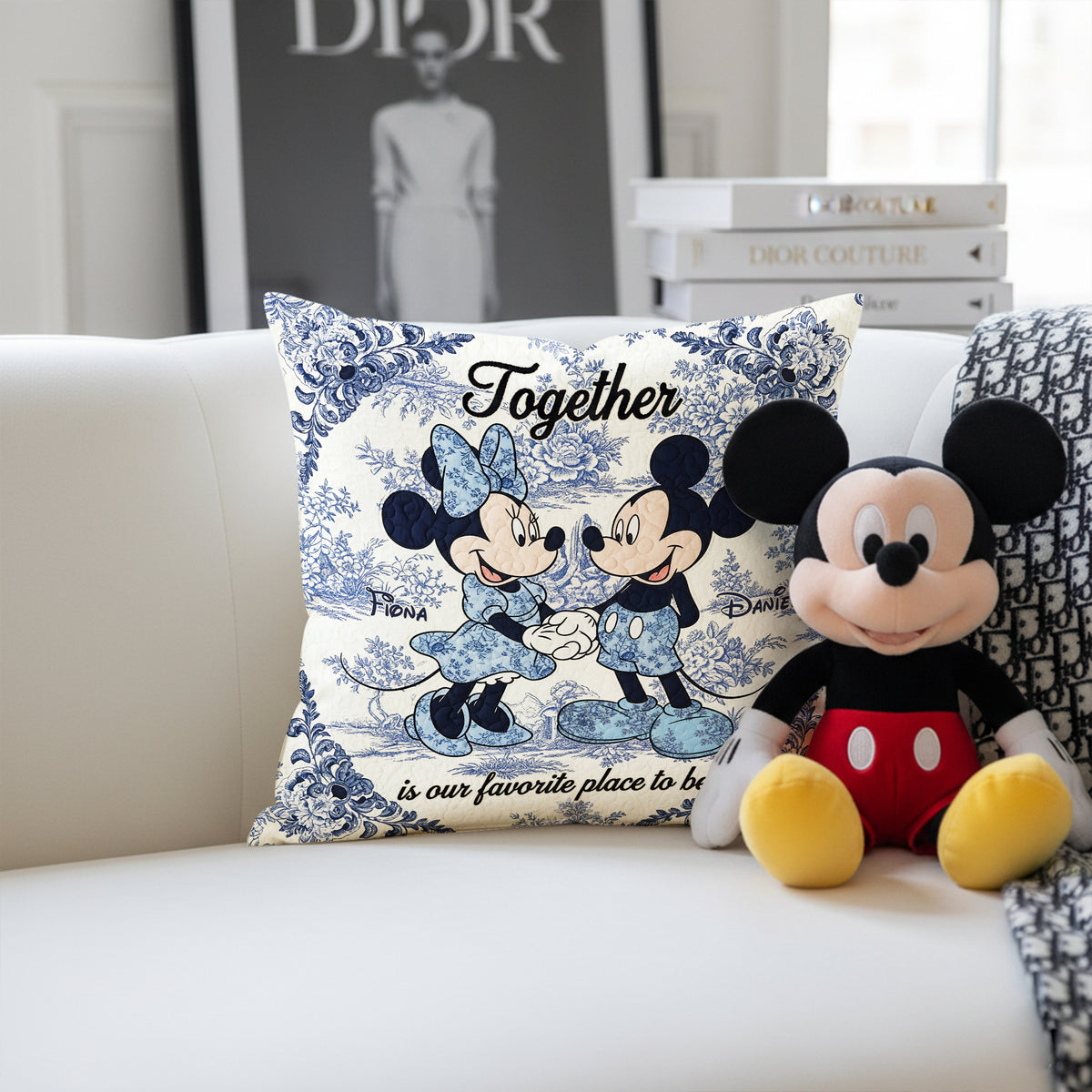 Sweetheart Couple Square Pillow - Personalized Gifts For Couples 07PGLU031025-Homacus