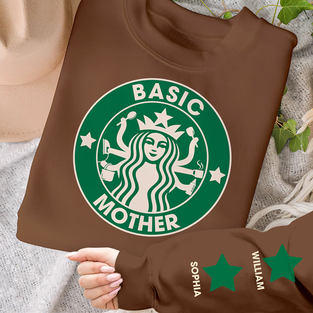 Personalized Gifts For Mom Shirt, Busy Mom Needs Coffee 04qhqn070325-Homacus