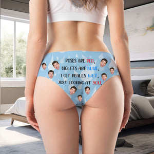 Custom Photo Gifts For Couple Women's Briefs 06TOMH051224-Homacus