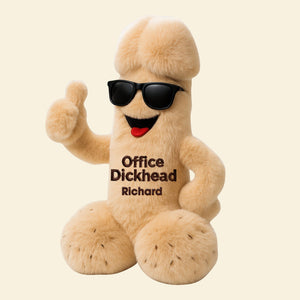 Funny Custom Shaped Pillow - Personalized Gifts For Coworker 01NAQN181125-Homacus