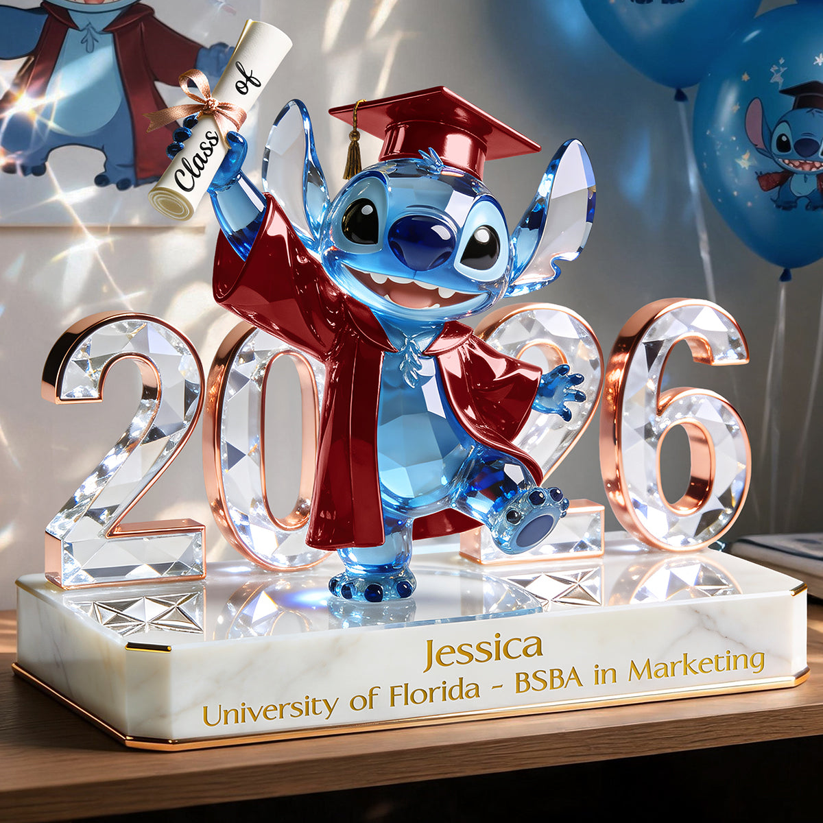 Space Buddy Graduation Acrylic Plaque - Personalized Gifts For Graduates 01tgta250526-Homacus