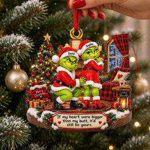 Grouchy Mischief Couples Acrylic Ornament - Personalized Christmas Gifts For Couples 04nadh160926-Homacus