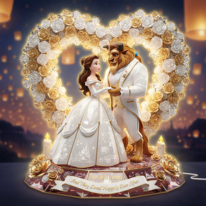 Romantic Wedding Fairy Tales Light Box Personalized Gifts For Couple 02PADT281125-Homacus