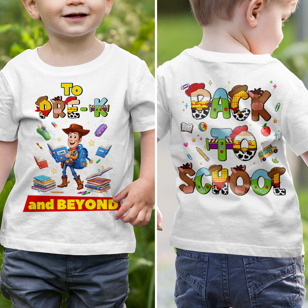 Back To School Shirt - Personalized Gifts For Kids 01hupu030725-Homacus