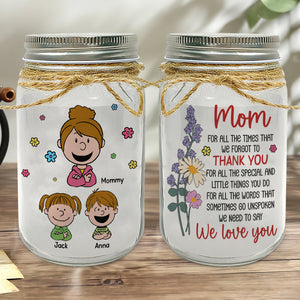 Personalized Gifts For Mom Mason Jar Light 02totn110125hh-Homacus