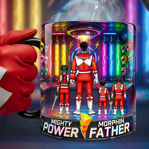 Power Father Magic Coffee Mug - Personalized Gifts For Dad 01hudt020526-Homacus