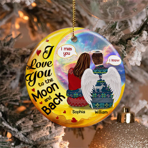 Personalized Gifts For Couple Christmas Ornament 01ACDT121024TM-Homacus