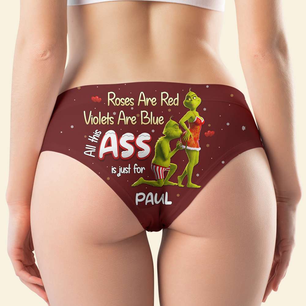 Funny Couple Women's Briefs Personalized Gifts For Women 01NADT141025-Homacus