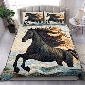 Personalized Gifts For Horse Lovers Quilt Bedding Set Special Line 03hutn051124-Homacus