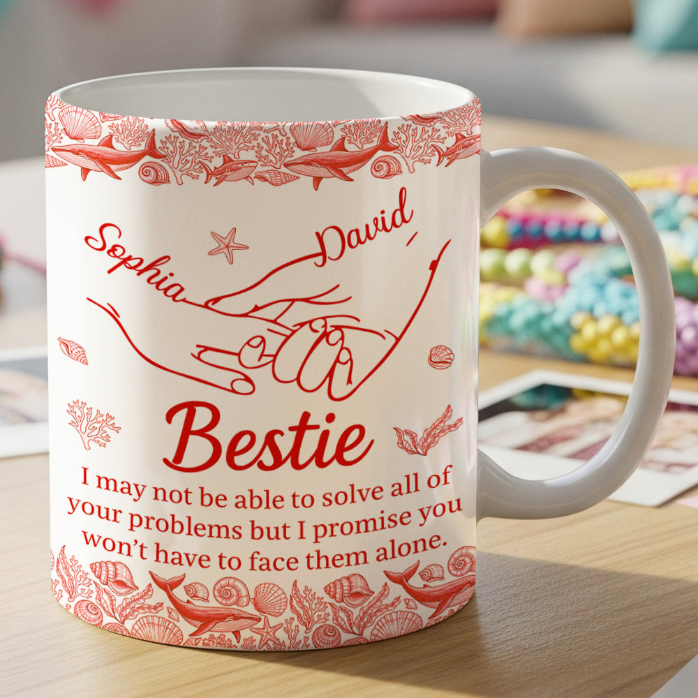 Soul Besties Coffee Mug Personalized Gifts For Besties 02ACDT160725-Homacus