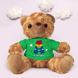 Personalized Gifts For Kids Bear With Shirt 01hutn150225hh-Homacus