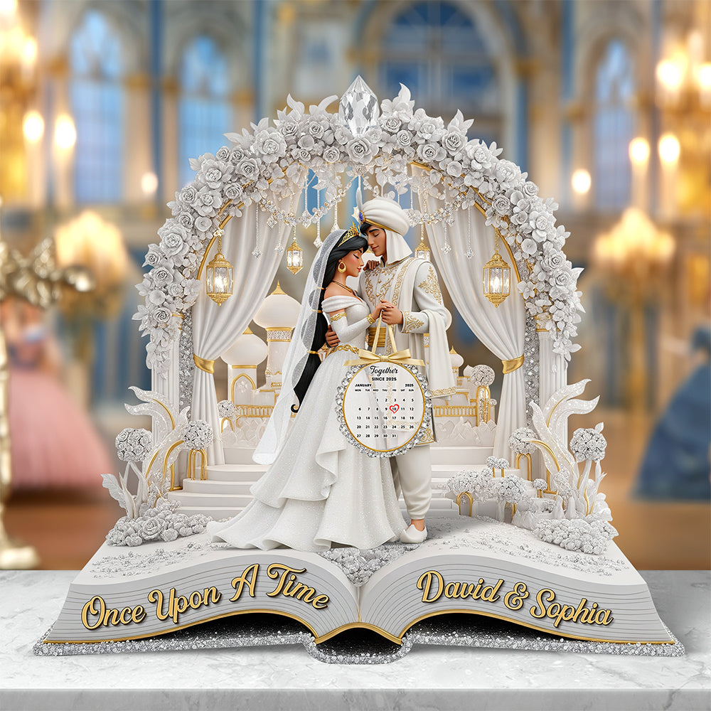 Royal Romance Acrylic Plaque - Personalized Gifts For Couple 03OHQN270625-Homacus