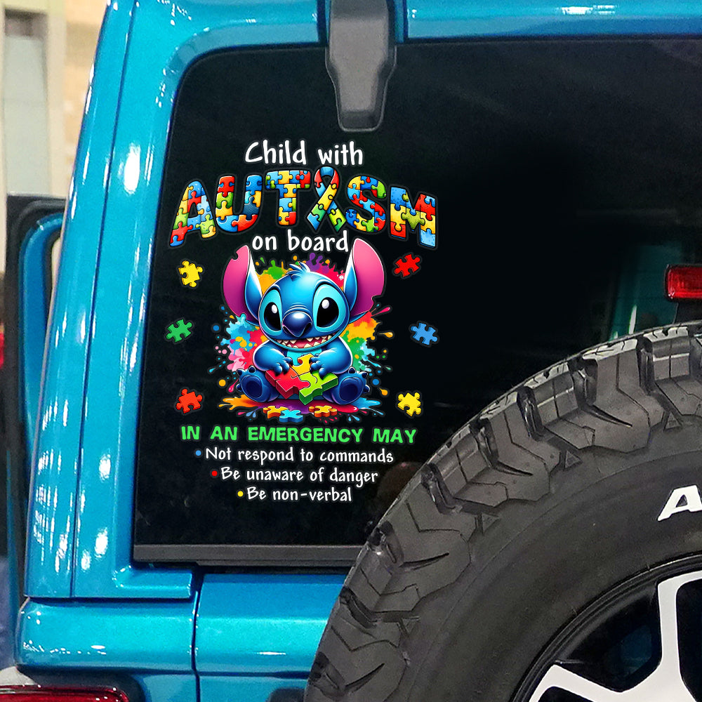 Christmas Gifts For Autism Awareness Car Decal 04huqn270225-Homacus