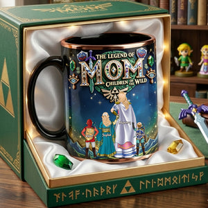 Legendary Mom Energy Magic Ceramic Coffee Mug - Personalized Gifts For Mom 05OHLU080426-Homacus