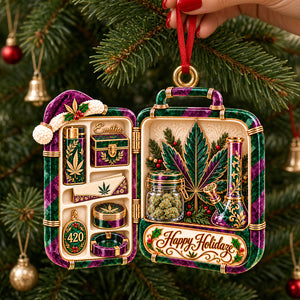 Stoner Lifestyle Acrylic Ornament - Personalized Christmas Gifts 05todh141026-Homacus