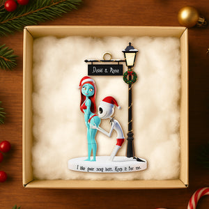 Naughty Lover Acrylic Ornament - Personalized Gift For Couples 05OHDT061125-Homacus