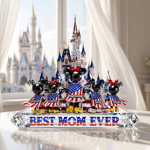 Best Mom Ever Acrylic Plaque - Personalized Gifts For Mom 03OHLU240326-Homacus