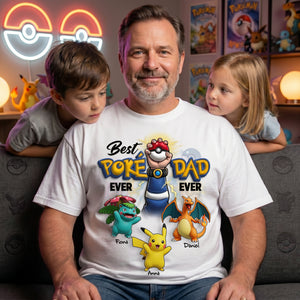 Adventure Game Dad And Kids Shirt - Personalized Gifts For Father's Day Shirt 01OHLU150526-Homacus